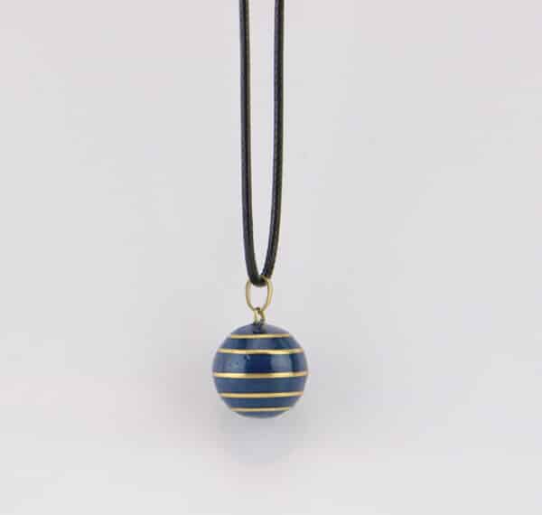 Bola lignes bleues