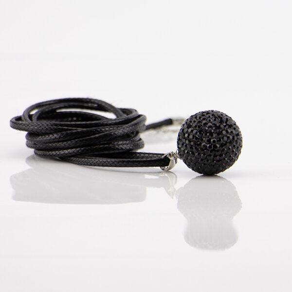 Bola strass noir – Image 2